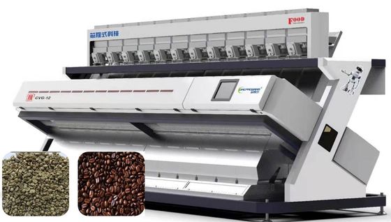ποιότητας  768 Channels Coffee Bean Color Sorter Machine With Altera Processor / CCD Camera εργοστάσιο